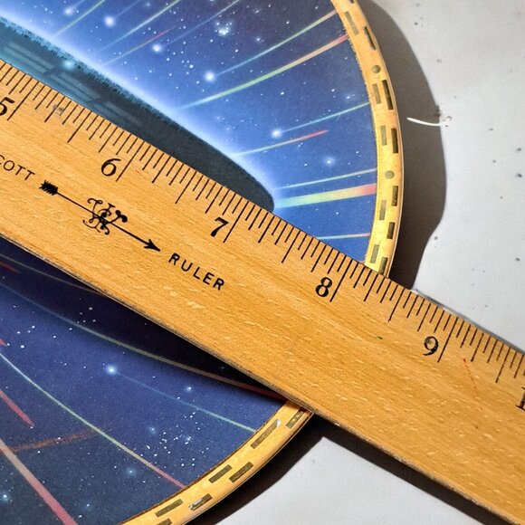 Star Trek The Voyagers Plate - U.S.S Enterprise NCC-1701-D Plate - Picture 9 of 9